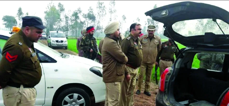 सर्च आॅप्रेशन: संदिग्ध गाड़ी जम्मू कश्मीर की