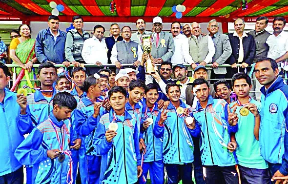 रोहतक: राष्ट्रीय जूनियर विद्यालय हॉकी में हरियाणा चैम्पियन
