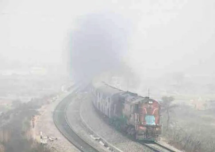 दिखने लगा सर्दी का असर, सड़को पर छाने लगा घना कोहरा
