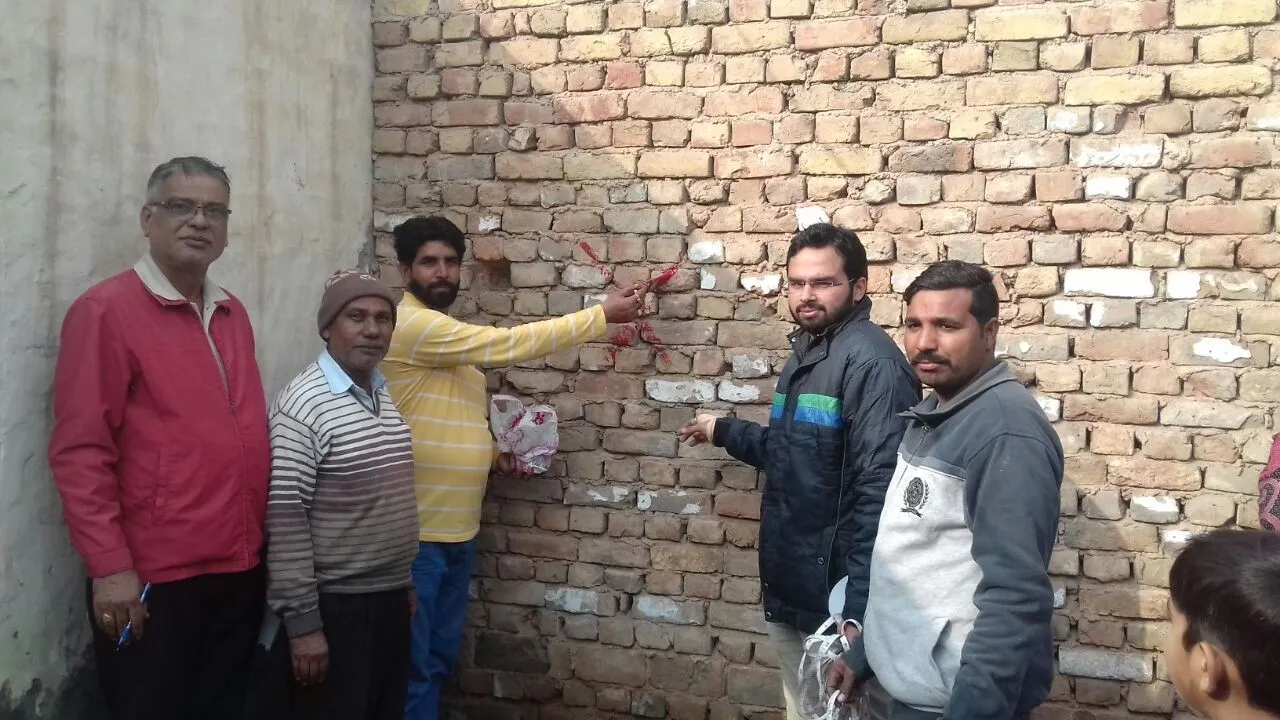 अतिक्रमणों को चिह्नित करने का कार्य शुरू
