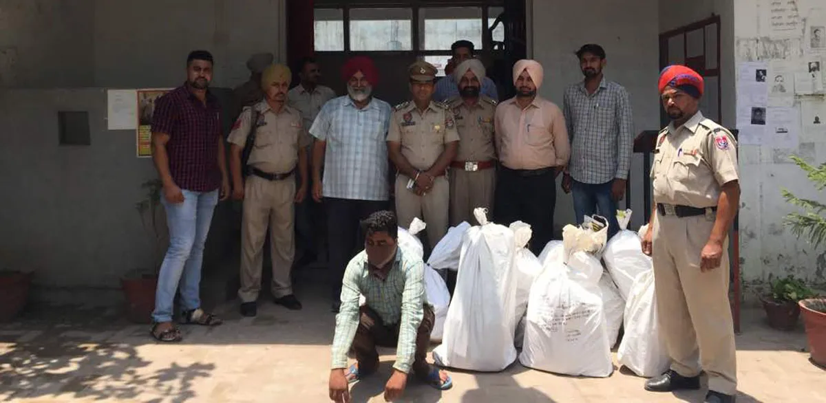 पुलिस के हत्थे चढ़ा शराब तस्कर