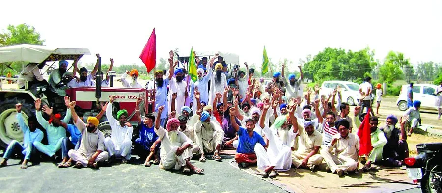 ग्रामीणों ने भटिंडा-चंडीगढ़ मार्ग पर किया जाम