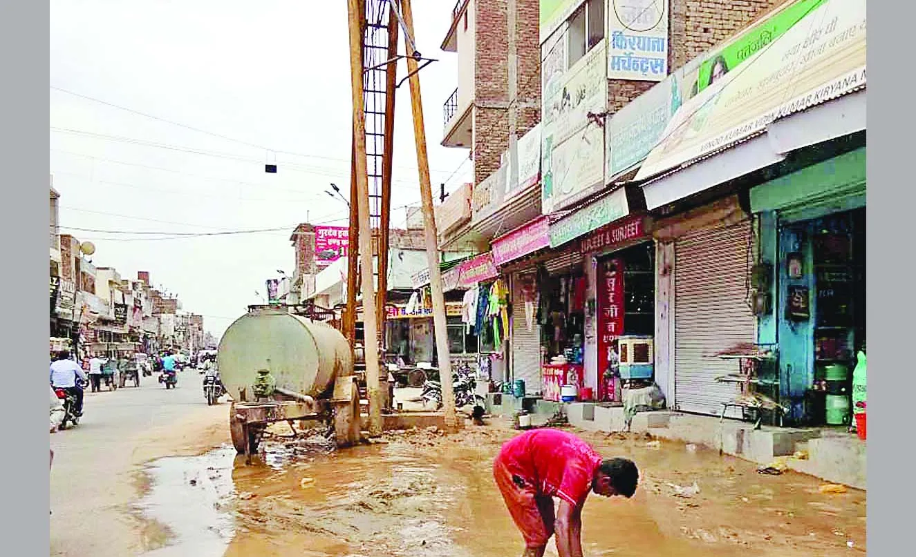 नहीं होगा जलभराव, नप ने अपनाया हार्वेस्टिंग सिस्टम