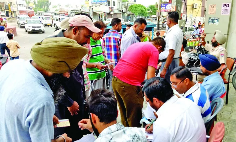 बस स्टैंड पर विजीलैंस का छापा