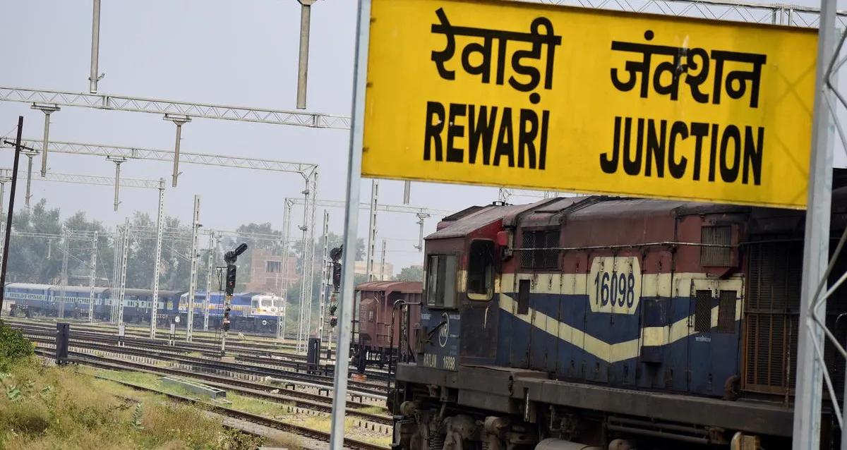 दिल्ली-रेवाड़ी रेल लाइन का होगा विद्युतीकरण