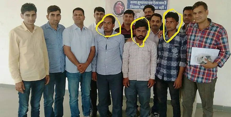 अर्न्तराज्य लिंग जांच गिरोह का पर्दाफाश