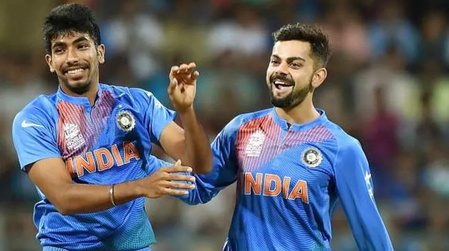 आईसीसी ट्वेंटी-20 रैंकिंग में बुमराह दूसरे स्थान पर व कोहली शीर्ष बल्लेबाज