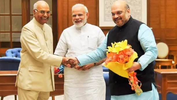 राष्ट्रपति चुनाव: कोविंद ने भरा नॉमिनेशन