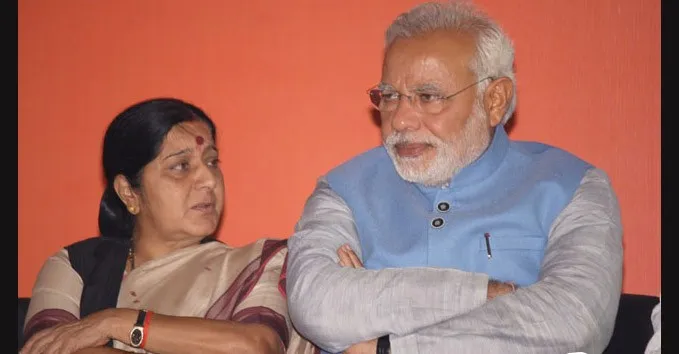 सुषमा आधी रात को  भी विदेशों में बसे भारतीयों की मदद करती हैं : मोदी