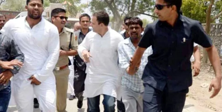 मंदसौर से पहले ही हिरासत में राहुल गांधी