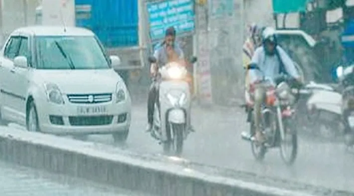 हरियाणा में तेज हवा के साथ बारिश, मिली राहत