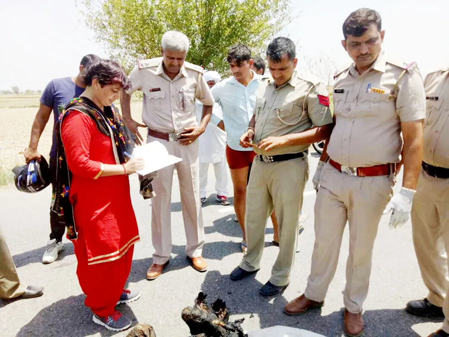 रोहतक में मिली युवक की सिर कटी लाश