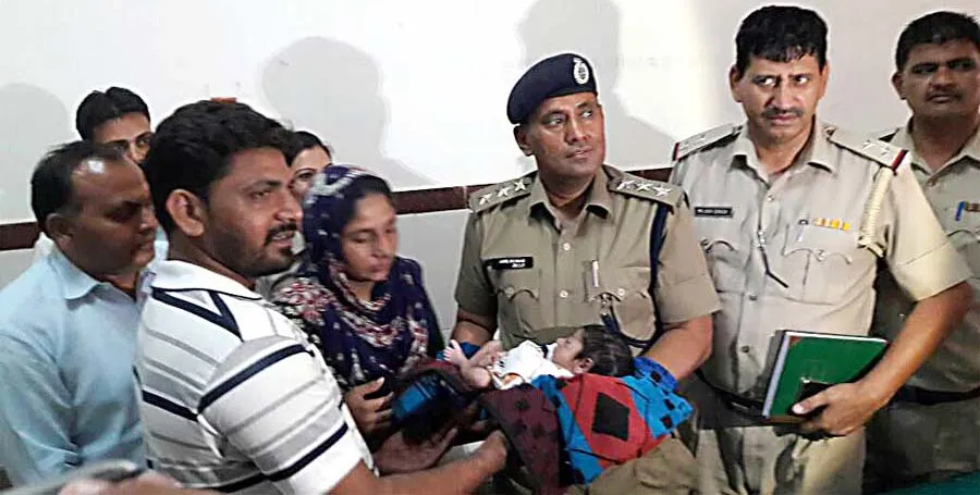 पकड़ी गई अस्पताल से बच्चा चुराने वाली महिला