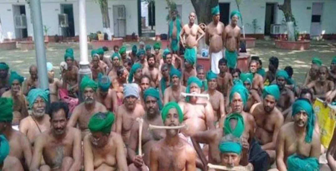 फिर दिल्ली लौटे तमिलनाडु के किसान