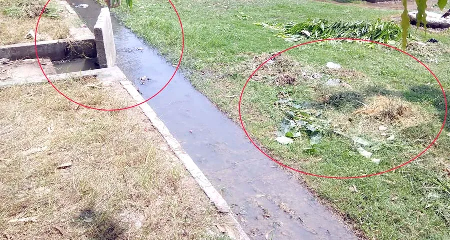 अस्पताल में गंदगी के ढ़ेर, कैसे स्वस्थ होंगे मरीज?