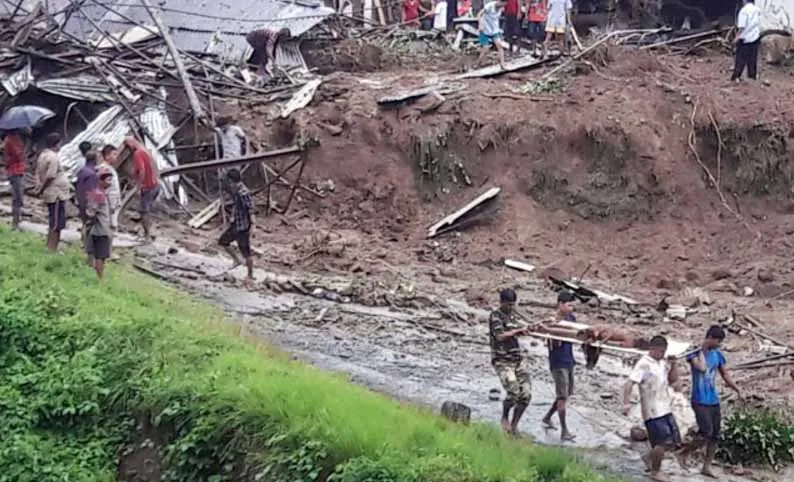 अरुणाचल व असम में लैंडस्लाइड और बारिश, 12 की मौत