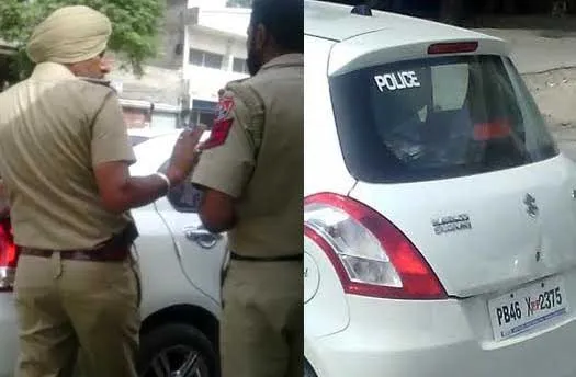 खाकी के रौब में कानून तोड़ना पड़ा महंगा
