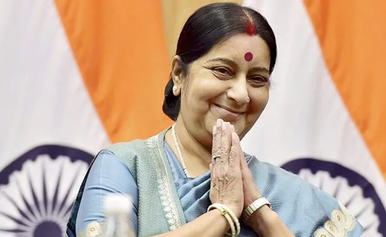 किसी भी देश की बेटियों, बहुओं का भारत में हमेशा स्वागत: सुषमा