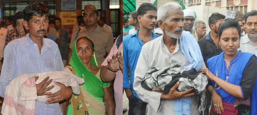 गोरखपुर के अस्पताल में 26 बच्चों समेत 63 की मौत