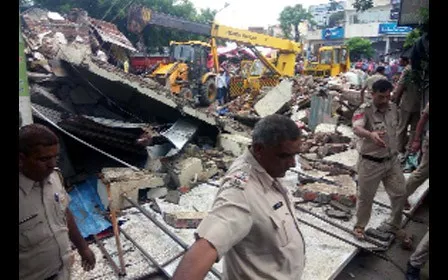 करनाल में भवन गिरने से तीन लोगों की मौत