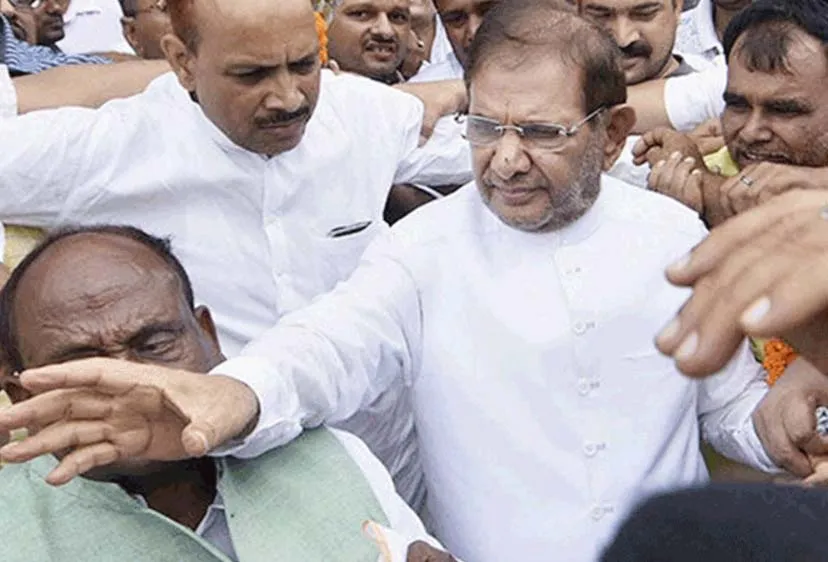 शरद-नीतीश गुट की बैठक आज, यादव के Party में रहने पर हो सकता है फैसला