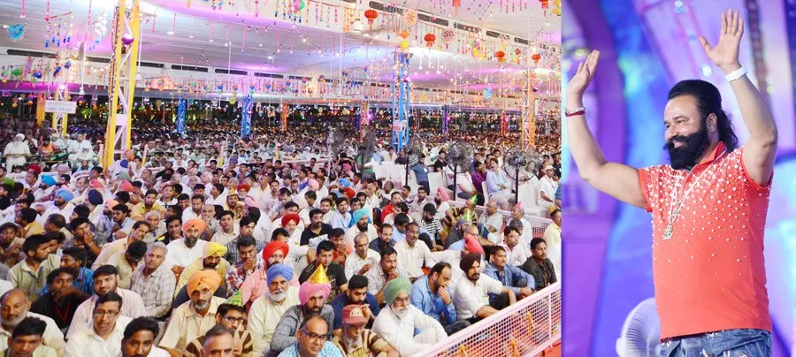 एमएसजी भंडारे का शानदार समापन