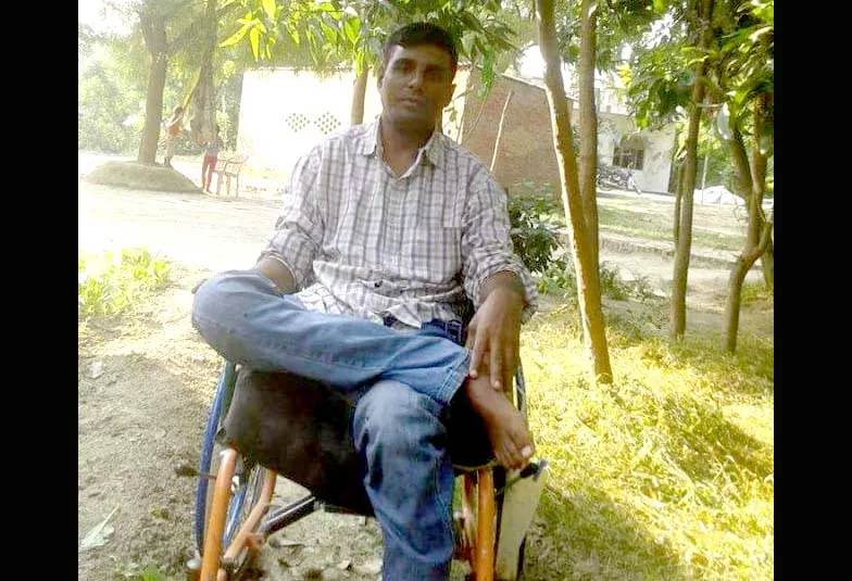 सरहद की हिफाजत में जिंदगी बनी व्हीलचेयर