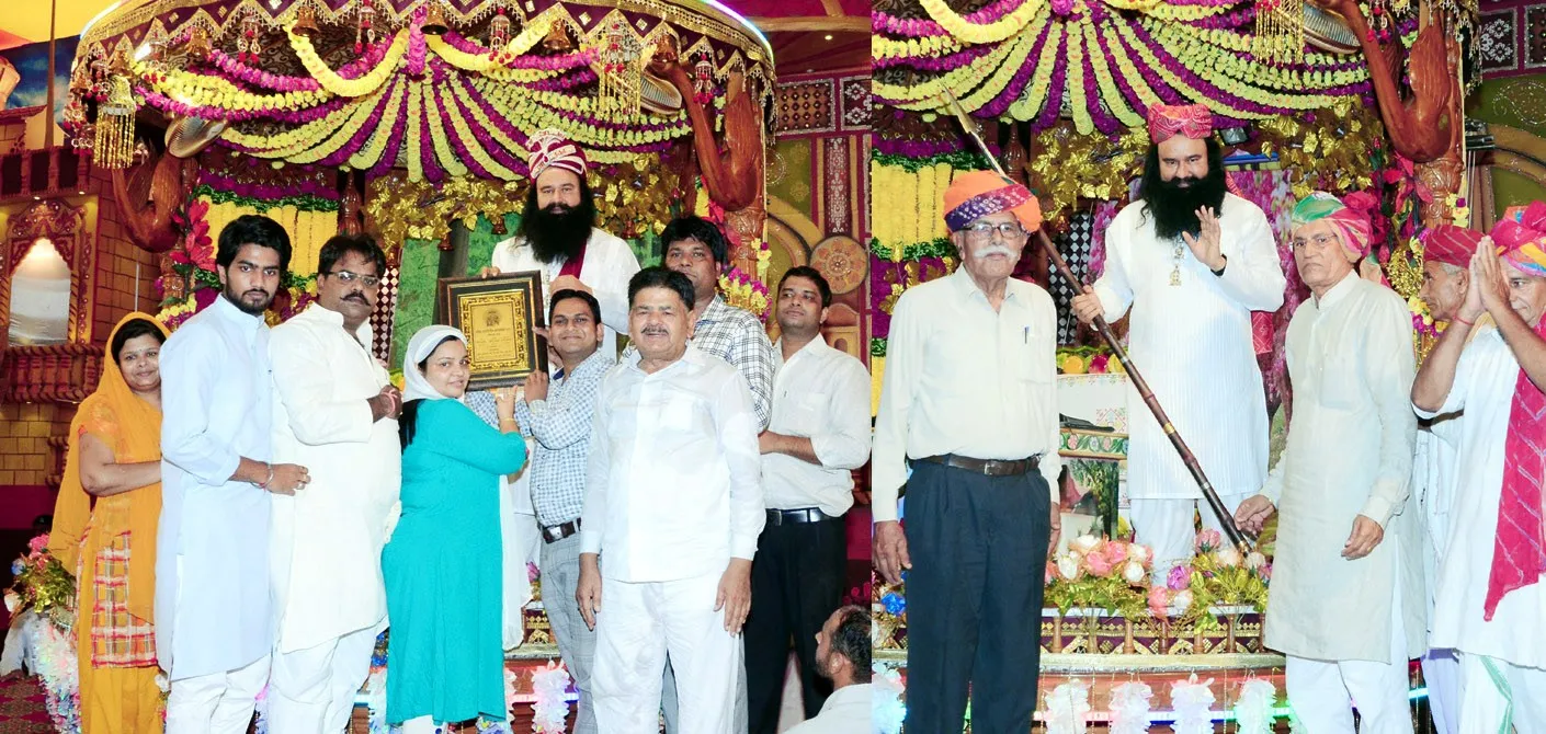 राजस्थान का जाट समाज पूज्य गुरु जी के साथ : राजा राम मील