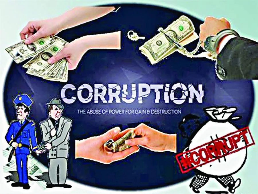 राजस्व विभाग में पकड़े गए सबसे ज्यादा घूसखोर, दूसरे नम्बर पर पुलिस