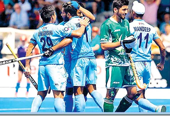 भारत ने पाकिस्तान को 4-0 से पीटा