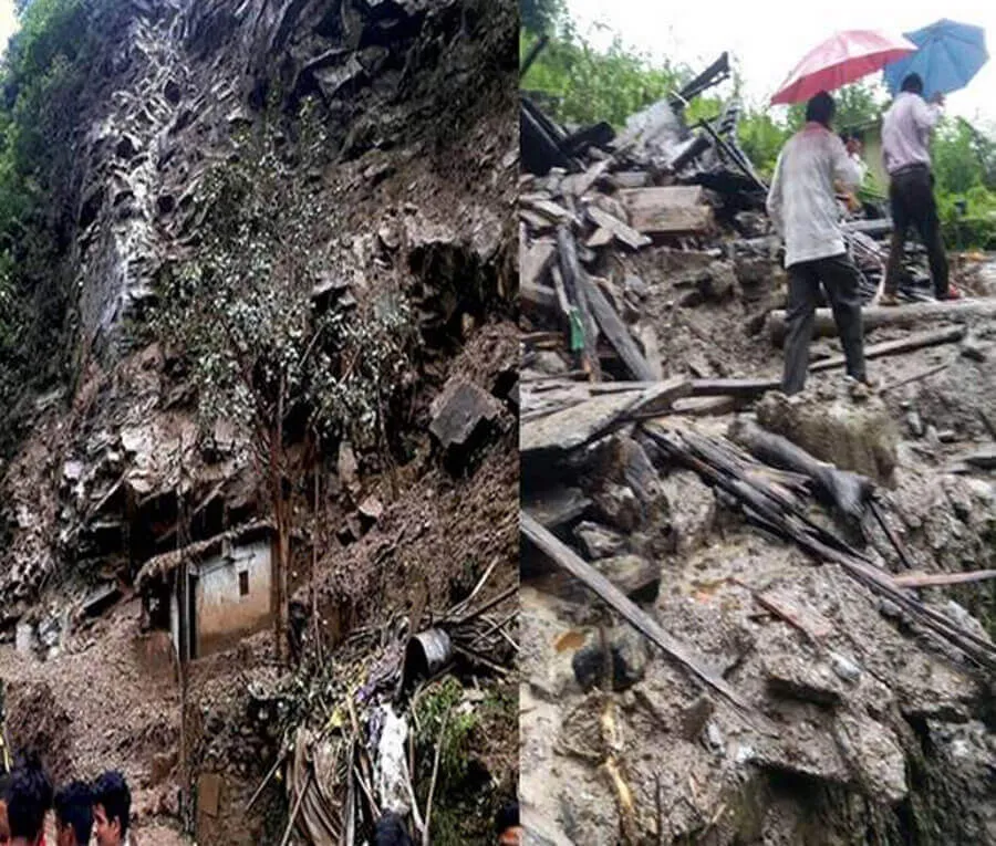 नेपाल के 15 गांवों को भूस्खलन का अलर्ट