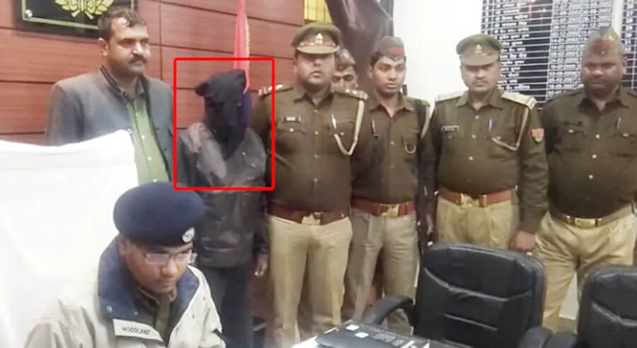 मेरठ पुलिस ने किया इनामी वांछित गिरफ्तार