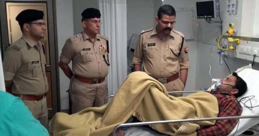 गाजियाबाद में मुठभेड़ के बाद अपहृत इंजीनियर बरामद