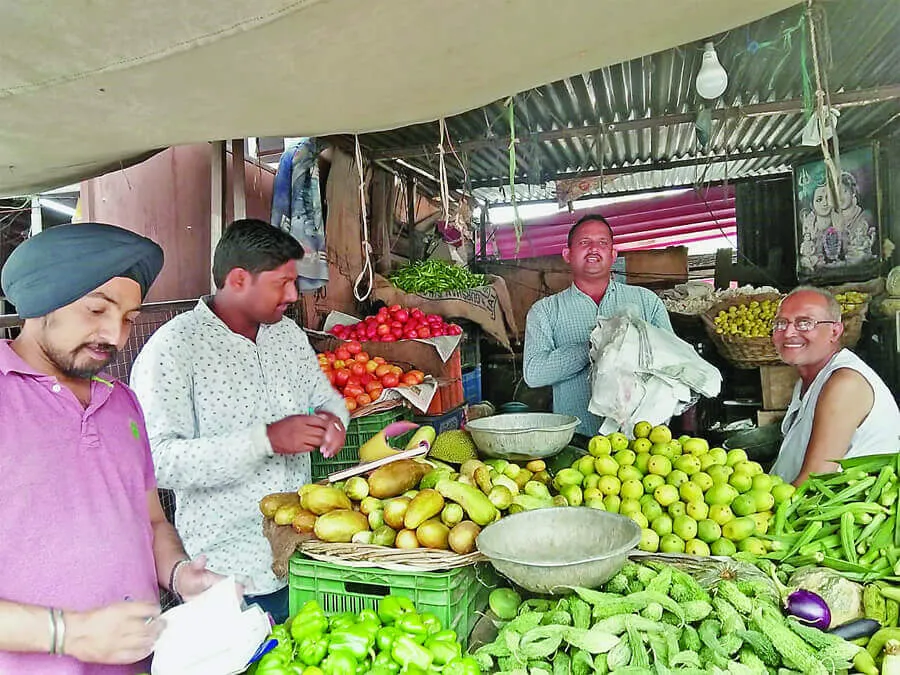 प्लास्टिक लिफाफों में सामान बेचने वालों के काटे चालान