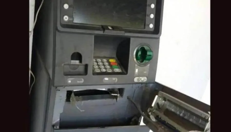 हिसार में एटीएम से 8.95 लाख रुपए की लूट