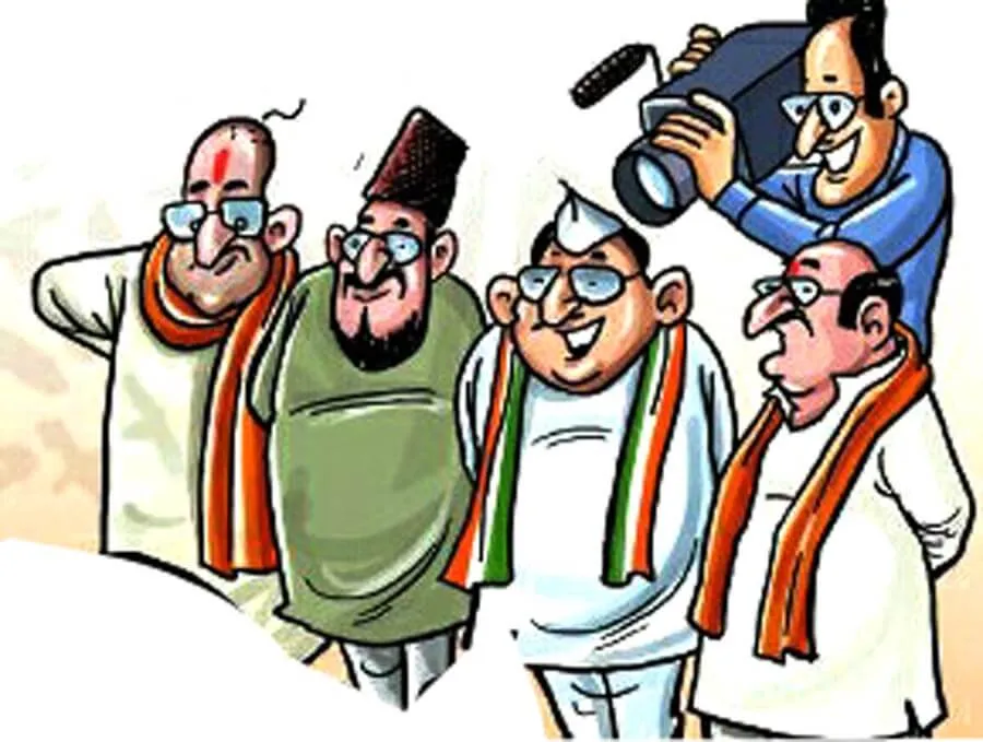 राजनीति में धार्मिक पत्ते