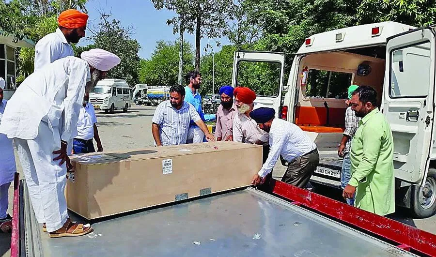 गोताखोर कुलविन्दर की मृतक देह दुबई से भारत पहुंची