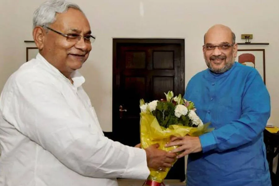 अमित शाह और नीतीश के बीच मुलाकात आज