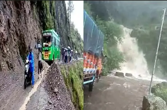 हिमाचल: भूस्खलन की चपेट में आकर एक चरवाहे और सैंकड़ों मवेशियों की मौत