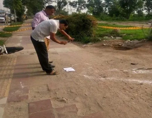 सराय काले खां में मुठभेड़ के बाद अपराधी गिरफ्तार