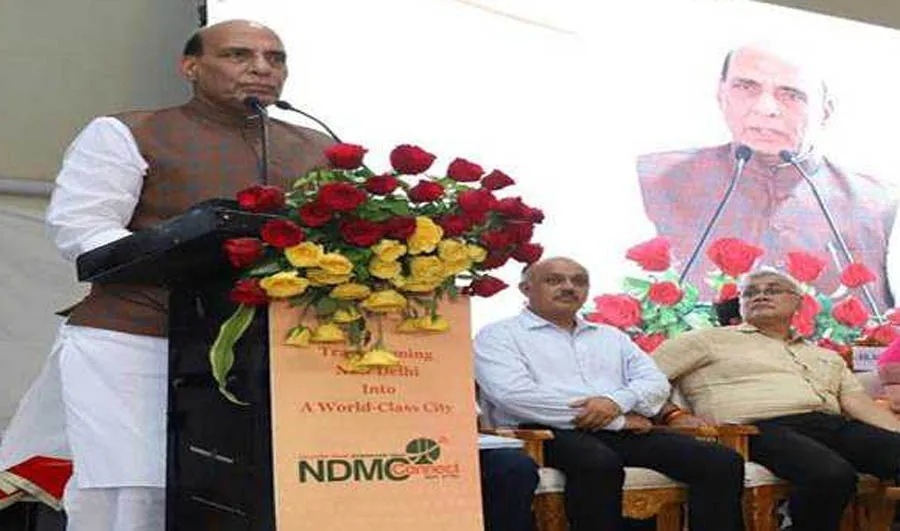 राजनाथ ने की एनडीएमसी मुफ्त वाई फाई सेवा की शुरुआत