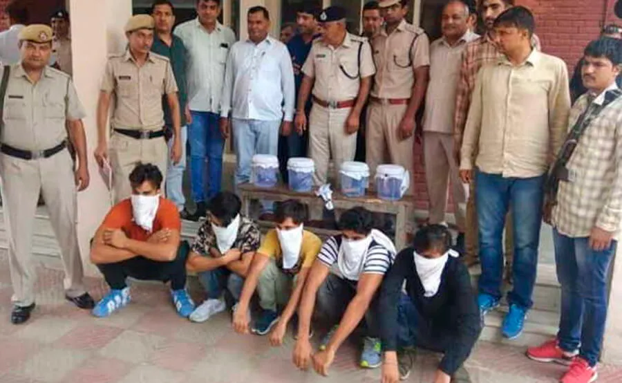 जींद: चार जिलों में लूट करने वाले अरेस्ट