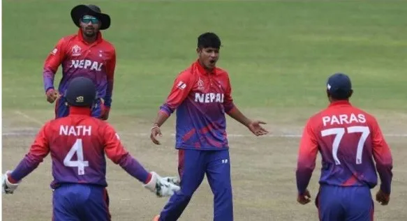 नेपाल ने सिर्फ 11 गेंदों में चीन को हराया
