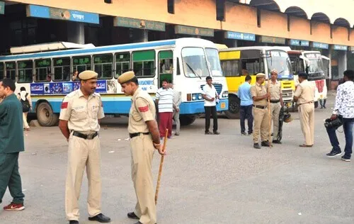 भिवानी में रोड़वेज की हड़ताल रही बेअसर
