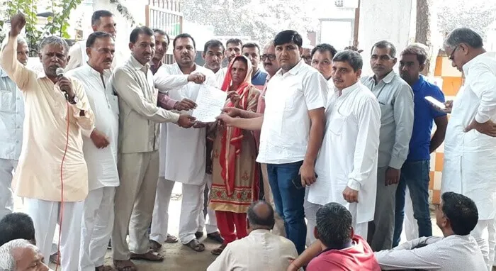 रोडवेज कर्मचारियों को बीडीसी सदस्यों ने दिया समर्थन