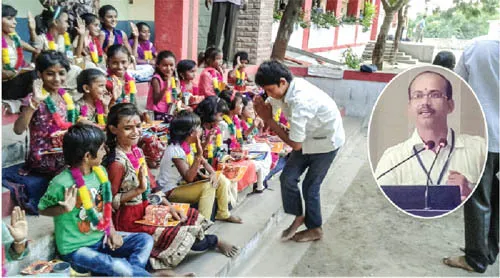 स्त्री सम्मान को लेकर शिक्षक की अनूठी पहल