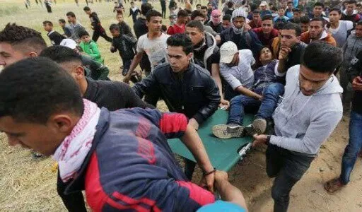 इजरायली सैनिकों के साथ झड़प में 29 फिलिस्तीनी घायल