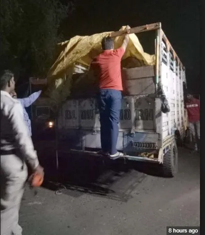 उत्तर प्रदेश से लाया जा रहा तीन हजार लीटर डीजल जब्त