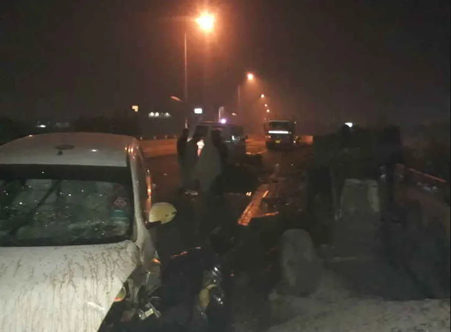 हरियाणा : फुटपाथ पर सो रहे मजदूरों को कुचलकर पुल से 70 फीट नीचे गिरी कार; 5 की मौत