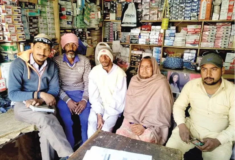 डेरा सेवादारों ने मानसिक रोगी किया परिजनों के सुपुर्द